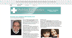 Desktop Screenshot of dublinpediatrics.com